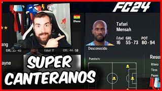 COMO TENER LA MEJOR CANTERA 💎 en FC 24 MODO CARRERA [upl. by Dew]