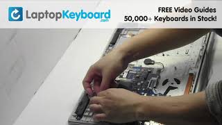 Lenovo IdeaPad 33017IKB Keyboard Replacement Installation Guide 80XS 32015ISK 80XN 33015 [upl. by Otirecul156]