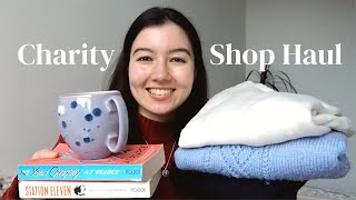 January Charity Shop Haul  Edinburgh Second Hand Thrift Shop Finds [upl. by Enier]