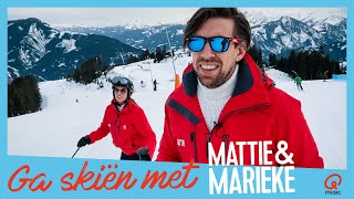 quotEcht een gevaar die vrouwquot  Ga skiën met Mattie amp Marieke [upl. by Nastassia]