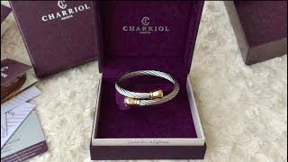 Charriol Bangle Celtic Bourse  Online Shopping  Unboxing [upl. by Gewirtz775]