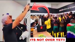 BAFANA BAFANA VIDEO CELEBRATING 40 WIN But Its Not Yet Over [upl. by Ebony]