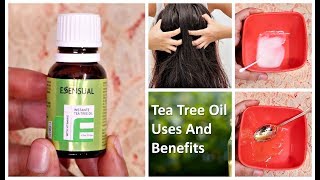 Top 5 Uses amp Benefits of Tea Tree Oil For Skin amp Hair  Beauty Benefits  Giveaway week [upl. by Una]