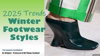 2025 Winter Trends Footwear Styles [upl. by Schroth214]