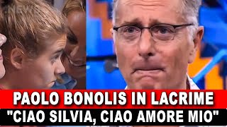 Paolo Bonolis IN LACRIME lemozionante saluto alla figlia [upl. by Alracal]