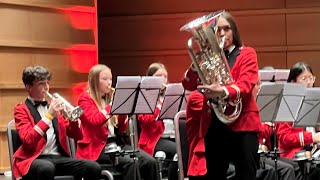 Blaydon Races Euphonium soloist Nora Kirkevik Heggernes [upl. by Annauqahs]