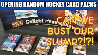 Opening Random Packs Of Hockey Cards Part II [upl. by Fransis478]