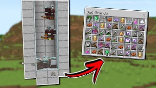 Farm de Pillager ESMERALDATOTENS no Minecraft Bedrock 121 MCPE Playstation XBOX Switch PC [upl. by Yacov]