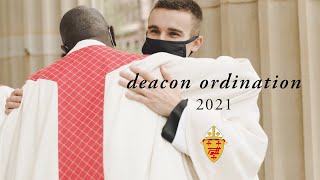 Deacon Ordination 2021 [upl. by Thorma595]