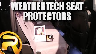 WeatherTech Seat Protector at SEMA 2015 [upl. by Hobey884]