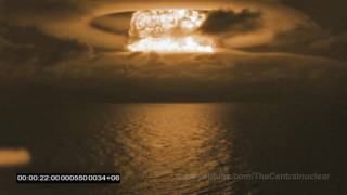 Hydrogen bomb in the Pacific Castle Bravo 1954 [upl. by Ulrike]