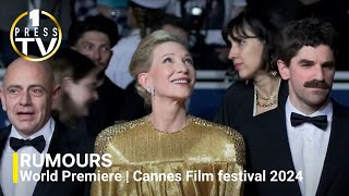 World premiere of quotRumoursquot starring Cate Blanchett  Cannes 2024 [upl. by Niattirb]