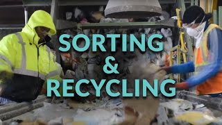 Sorting and Recycling Facility  Follow the Process [upl. by Eimac]