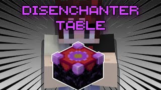 MinecraftBedrock Disenchanter Table Addon Showcase [upl. by Ursola]