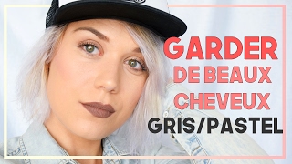 COMMENT ENTRETENIR SES CHEVEUX GRISPASTEL OU BLANC   CONSEILS amp ASTUCES CAPILLAIRE [upl. by Akimal]