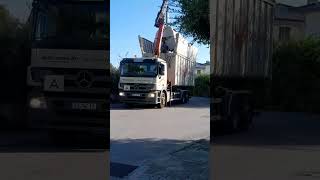 Altpapier Entsorgung Stadtwerke Rosenheim August 2024 Teil 1 MERCEDES BENZ ACTROS [upl. by Amerd]