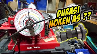 Cara Hitung Durasi Noken As motor di Mesin Bubut  AnvilChannel [upl. by Toth]