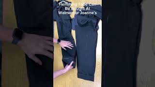 Pants Hemming Tutorial NJROTC [upl. by Fern]