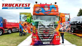 🏴󠁧󠁢󠁳󠁣󠁴󠁿 Visiting Truckfest SCOTLAND 2024 [upl. by Nerb]