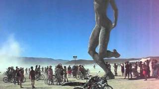 Burning Man Playa 2010 Dancing Woman [upl. by Fanny890]