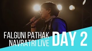 Pushpanjali Navratri with Falguni Pathak  Day 2 [upl. by Tlaw]