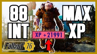 The FASTEST Way to Level Up in Fallout 76  MAX XP  FULL GUIDE [upl. by Mullins]