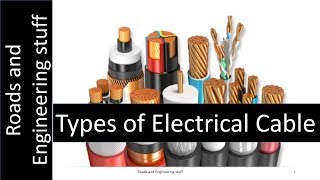 types of Cables [upl. by Arnaldo]