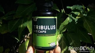 Tribulus terrestris Benefícios  Optimum Nutrition 625 caps [upl. by Nymrak]