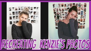 Recreating Kenzie Ziegler Instagram photos [upl. by Leckie]