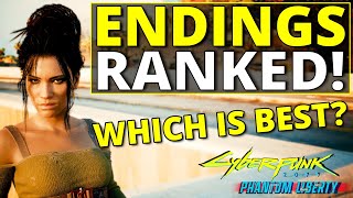 All Main Endings Ranked Worst to Best in Cyberpunk 2077 [upl. by Nireves]