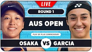 OSAKA vs GARCIA • Australian Open 2024 • LIVE Tennis PlaybyPlay Stream [upl. by Ghiselin]