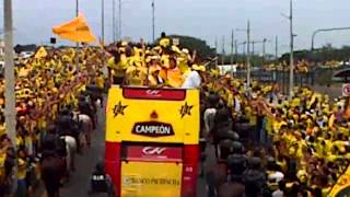 CARAVANA DEL CAMPEON 2012 BARCELONA SC [upl. by Eelram]