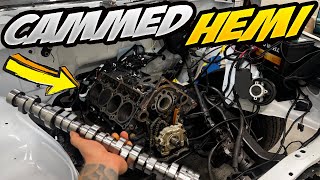 HEMI Cam Installation Stage 3 SDPC Camshaft [upl. by Griffis]