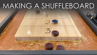 How to Build a Shuffleboard Table FREE PLANS [upl. by Alemak]