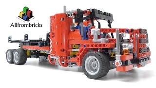 Lego Technic 8109 Catering truck Model B Review 4K [upl. by Nnylyt197]