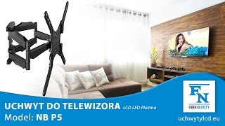 NB P5  SP500  Profesjonalny obrotowy uchwyt TV do telewizora LCD LED [upl. by Reyna]