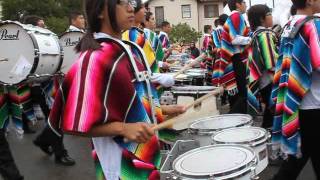 STELL MIDDLE SCHOOL BAND2012 CHARRO DAYS PARADE [upl. by Meingoldas]