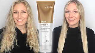 JOICO KPAK HYDRATOR INTENSE TREATMENT REVIEW [upl. by Fabria]