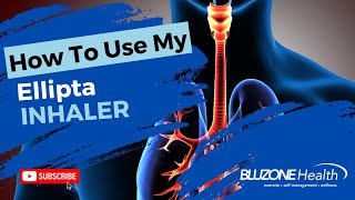 How to Use an Ellipta Inhaler  Dry Powder Inhaler [upl. by Adnawyek]