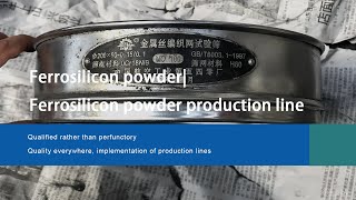 Smelting process Ferrosilicon powder production process [upl. by Sueahccaz512]