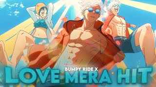 Bumpy Ride X Love Mera Hit  JUJUSTU KIASEN 2  4KHINDI AMVEDIT QUICK [upl. by Llenaj]