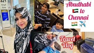 Abudhabi 🇦🇪 to Chennai 🇮🇳Travel Vlog ✈️ Shopping amp Packing 📦 UAE to India Abudhabi New Intl Airport [upl. by Yllier]