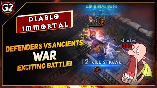 Exciting Showdown  Shadow War  Defenders Vs Ancients  Diablo Immortal [upl. by Redford]