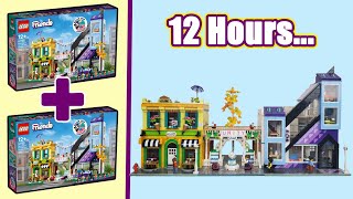 I Gave Myself 12 Hours to Build Custom LEGO Friends Modulars [upl. by Fredric]