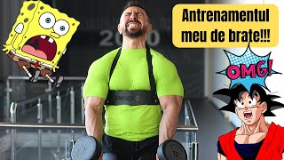 Antrenamentul meu de brate martie 2020 Biceps amp Triceps [upl. by Enilrahc]