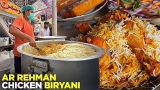 Al Rehman Biryani  Making of the Famous Chicken Biryani Kharadar  Karachi Street Food  Pakistan [upl. by Areik]