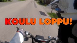 Peruskoulu loppu │ Motovlog 7 [upl. by Luoar]