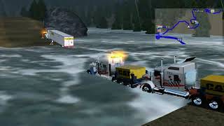 18 wheels of steel haulin international 9400 [upl. by Chilcote34]