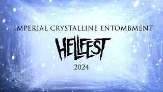 Imperial Crystalline Entombment live at Hellfest Festival 2024 [upl. by Eilata]