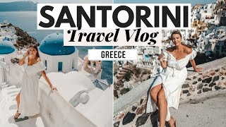 Santorini Travel Vlog Best of Oia Santorini Greece [upl. by Cami]